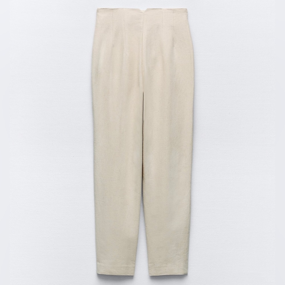 Zara rustic high-waisted pants - Picture 7 of 8